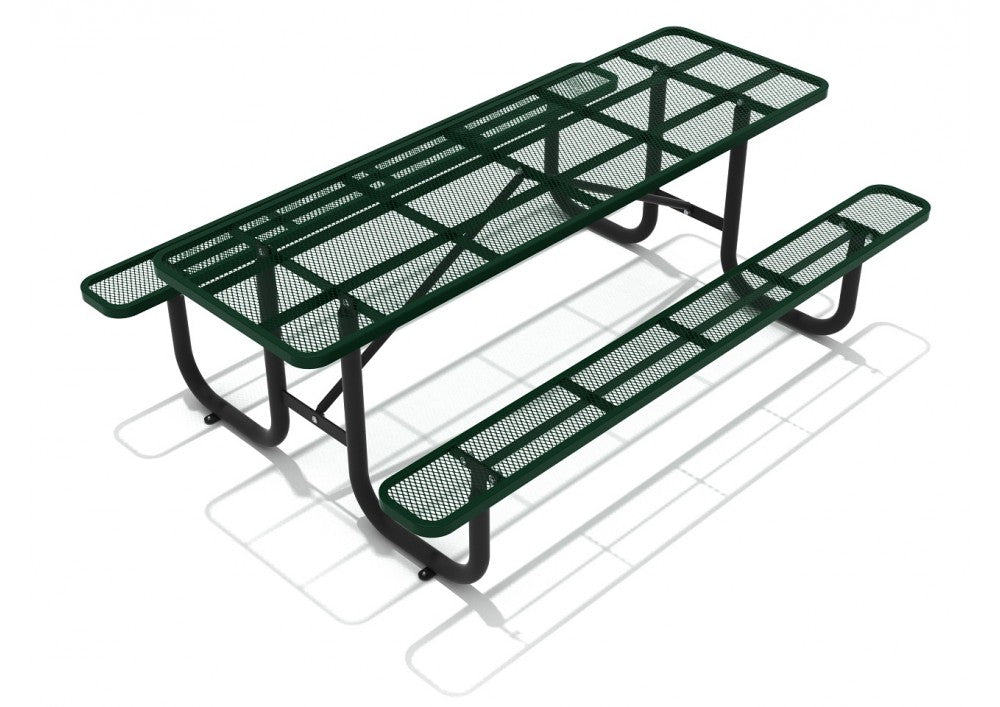 Steel 8 Foot Picnic Table