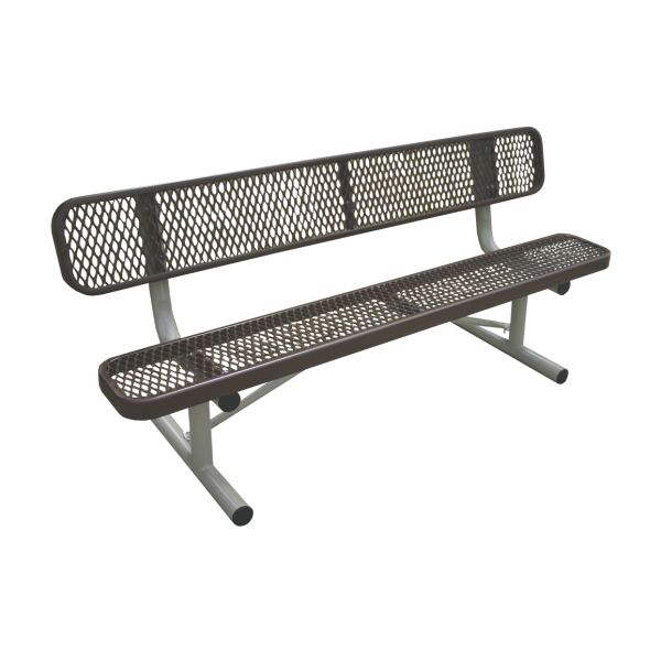 UltraLeisure Style Park Bench With Back