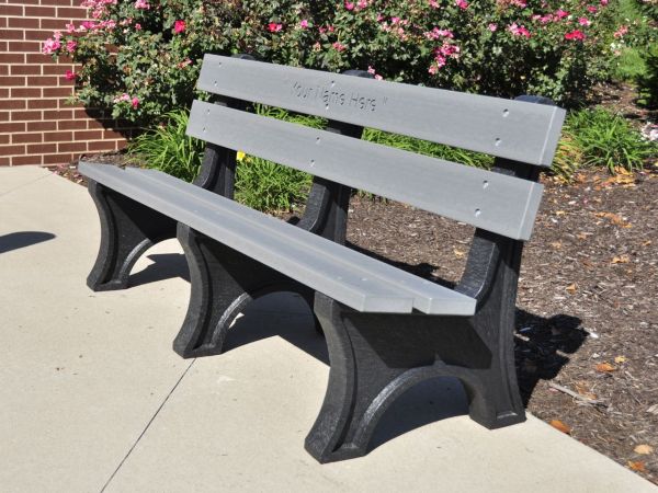 Recycled Plastic Colonial Bench